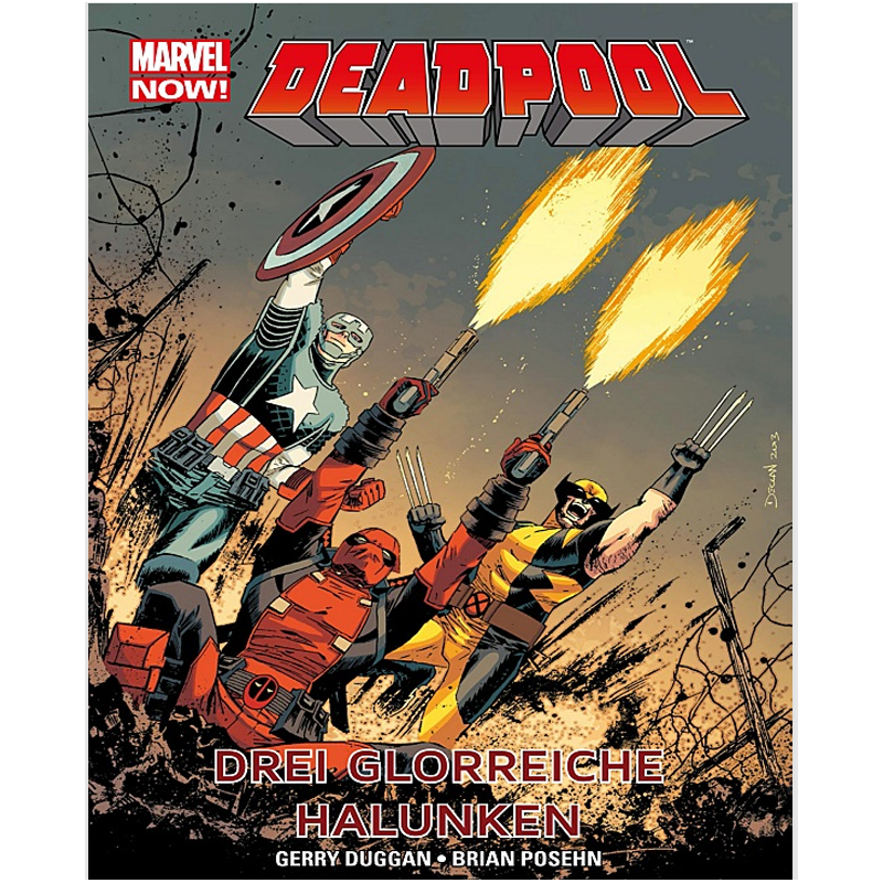 E-Book– Deadpool 03: Drei glorreiche Halunken Drei Helden, ein Haufen Chaos – und jede Menge Kugeln! E-Book– Deadpool 03: Drei glorreiche Halunken Drei Helden, ein Haufen Chaos – und jede Menge Kugeln!