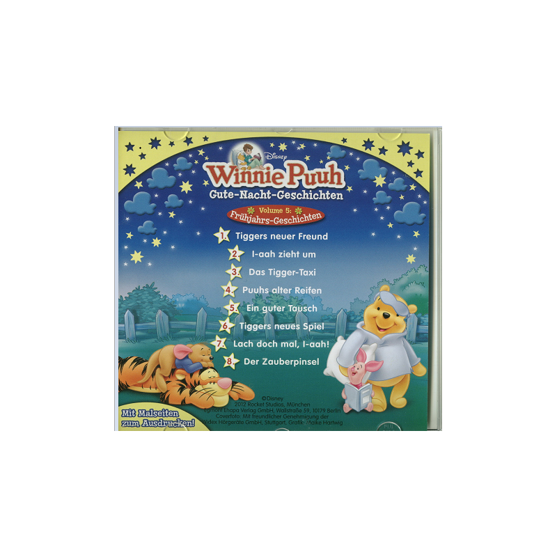 Hörspiel: Winnie Puuh – Gute-Nacht-Geschichten