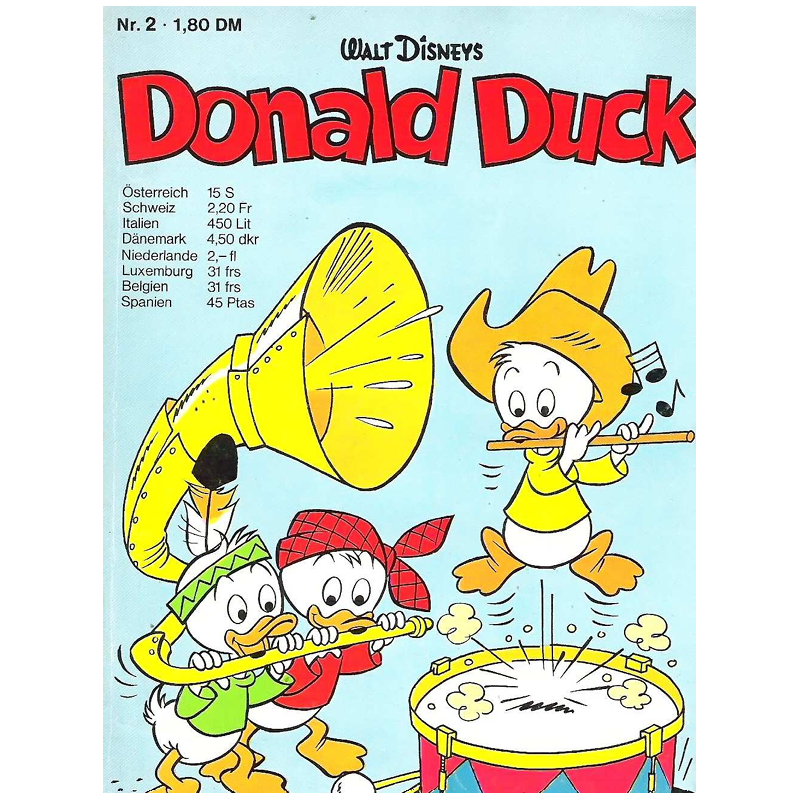 E-Book: Donald Duck Taschenbuch Band 002