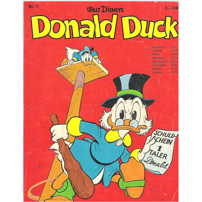 📚 E-Book Band 007: Donald Duck Taschenbuch