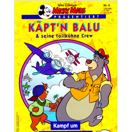 Hörbuch Micky Maus präsentiert – Käpt’n Balu Hoch hinaus mit dem coolsten Bären der Lüfte!