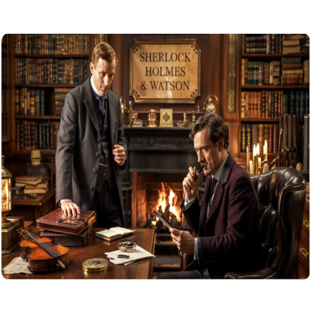 🎧 Hörspiel – Holmes & Watson Mysterys: Das Zeichen des Fünften