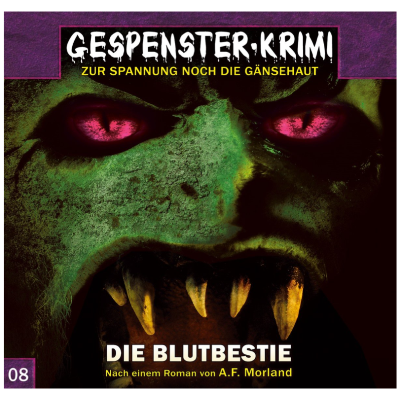 Das Hörspiel „Gespenster-Krimi 08 – Die Blutbestie“
