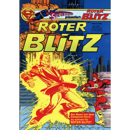 E-Book   Der Rote Blitz – Neue Folgen, Heft 3 Spannung und Tempo – Der Rote Blitz in seinem nächsten großen Abenteuer!