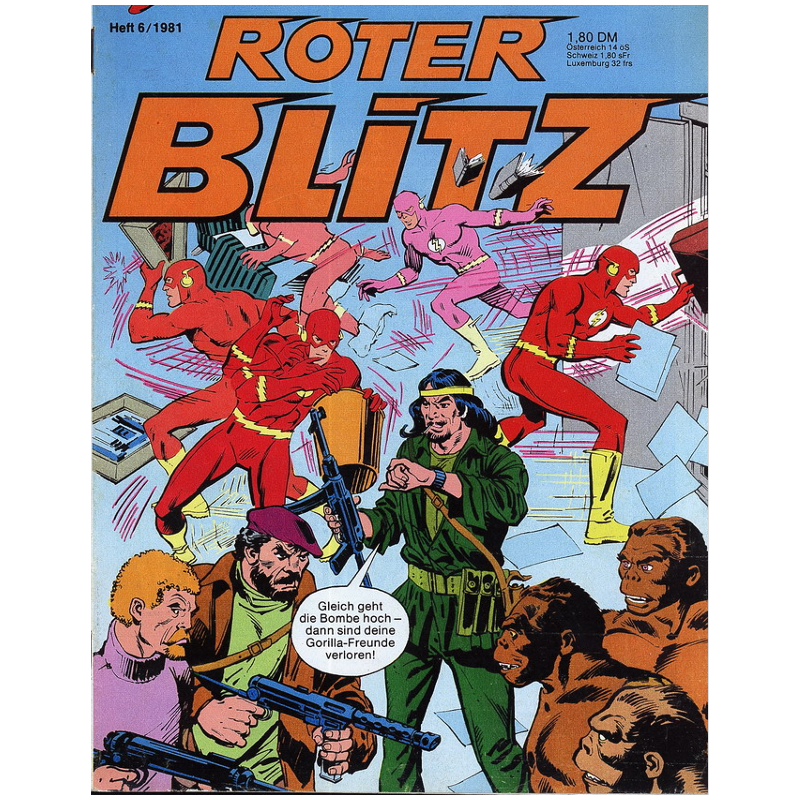 E BookMarvel: Der Rote Blitz – Heft 6 Jagd durch die Dimensionsbrüche