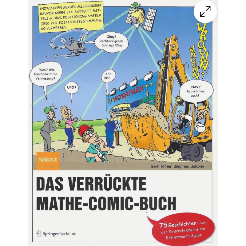 E Book     Das verrückte Mathe-Comic-Buch – 75 Geschichten als PDF Lachen, staunen, lernen