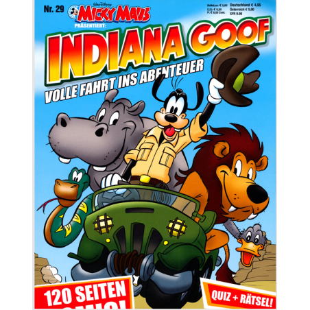 E Book  Micky Maus präsentiert – Band 29: Indiana Goofy Abenteuer im Stil von Indiana Jones