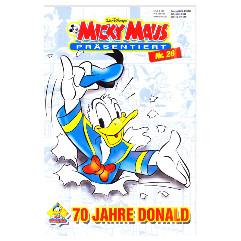 E Book  Micky Maus präsentiert – Band 26: 70 Jahre Donald Duck Die Legende wird 70