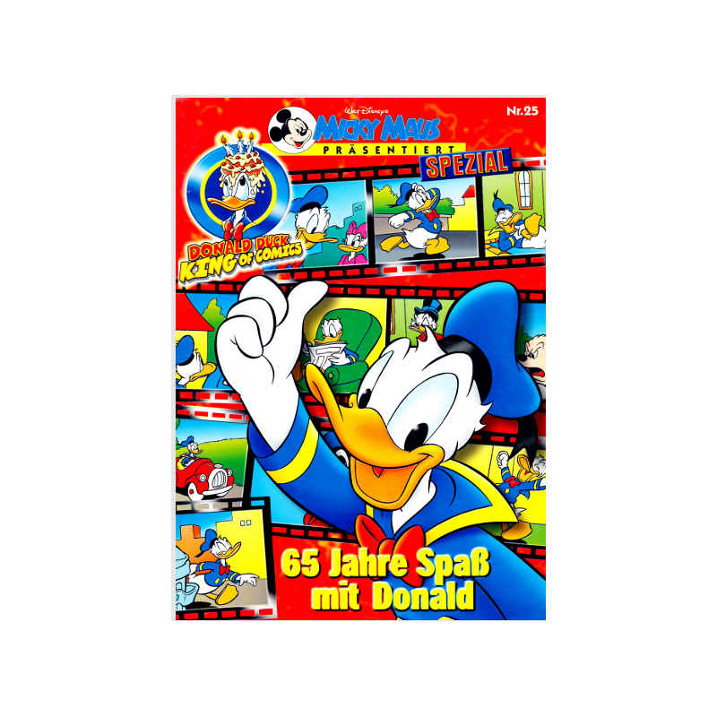 E Book   Micky Maus präsentiert – Band 25: 65 Jahre Spaß mit Donald Ein ganz besonderer Geburtstag