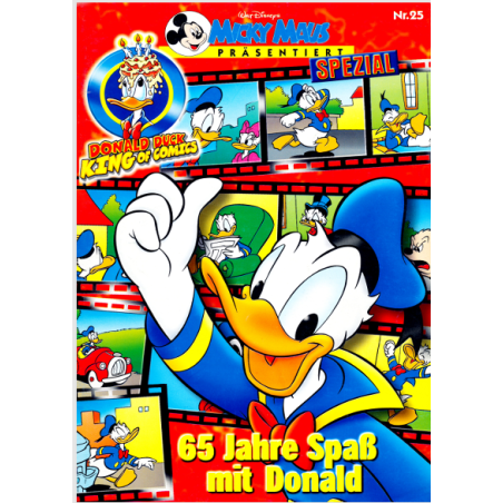 E Book   Micky Maus präsentiert – Band 25: 65 Jahre Spaß mit Donald Ein ganz besonderer Geburtstag
