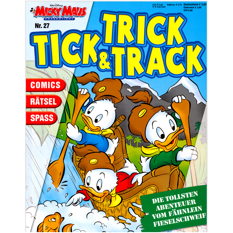 E Book    Tick, Trick & Track Die drei Neffen stürzen sich ins nächste Abenteuer!